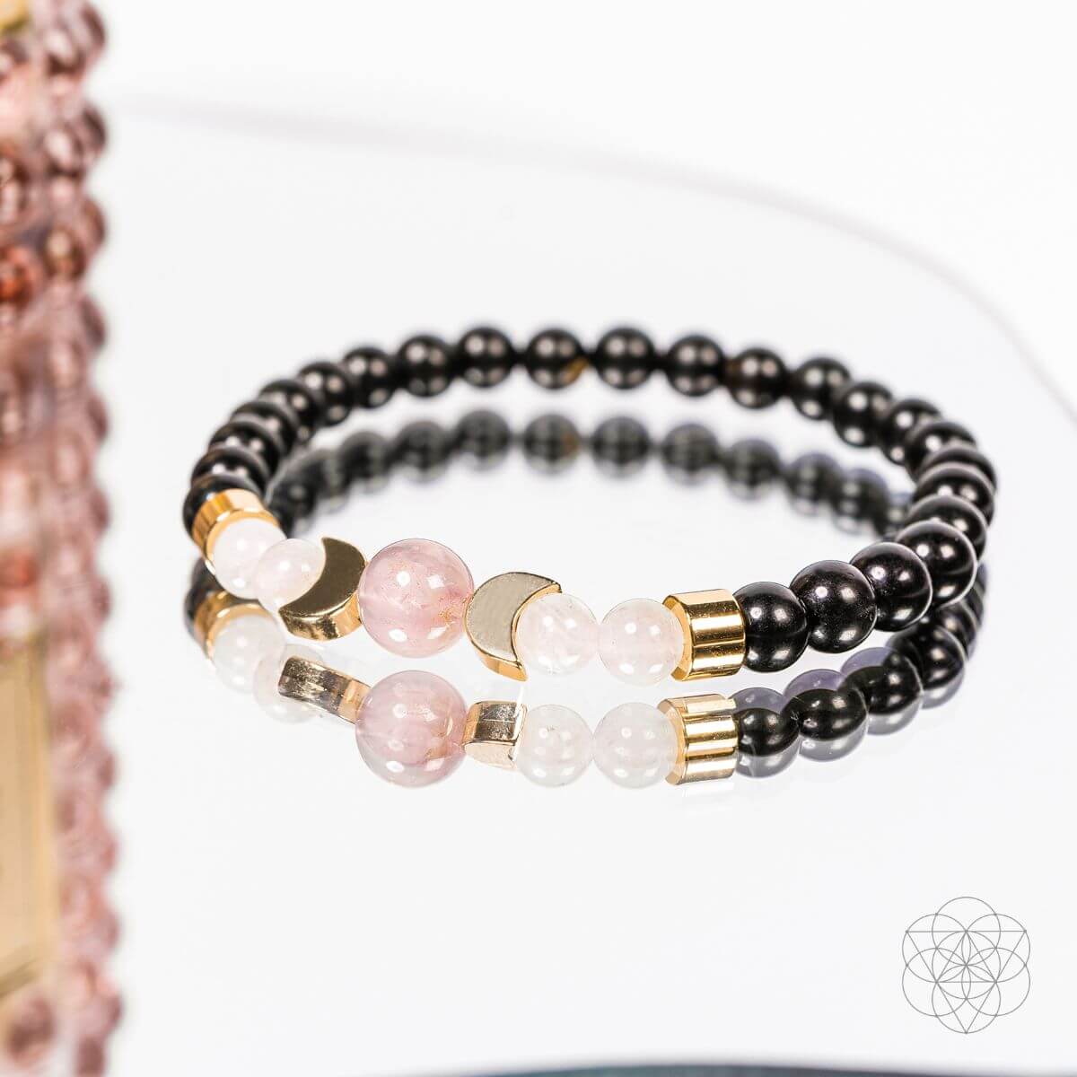 Digital Detox – Shungite Super Charged Bracelet for EMF Protection & Grounding