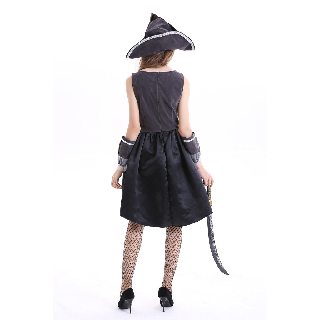 Halloween Pirate Costume – Deluxe Cosplay Set for Men & Women
