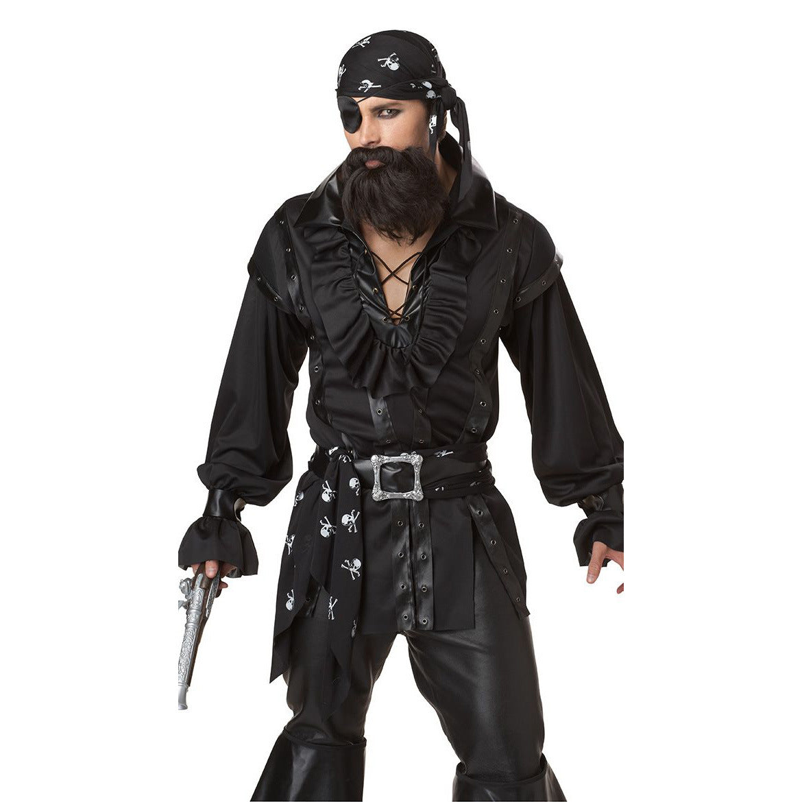 Halloween Pirate Costume – Deluxe Cosplay Set for Men & Women
