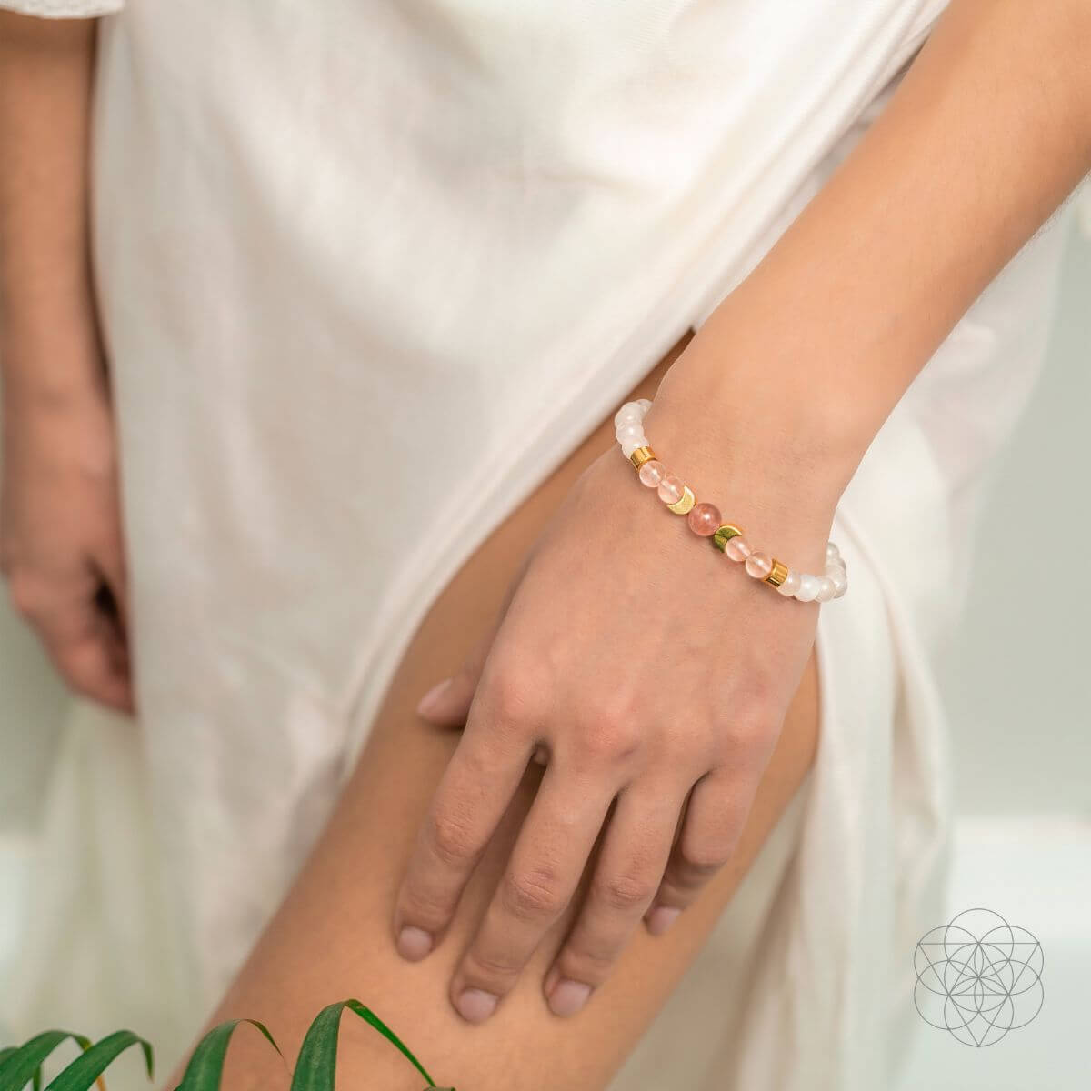 Fertility Bracelet – Crystal Bracelet for Fertility, New Beginnings & Feminine Energy