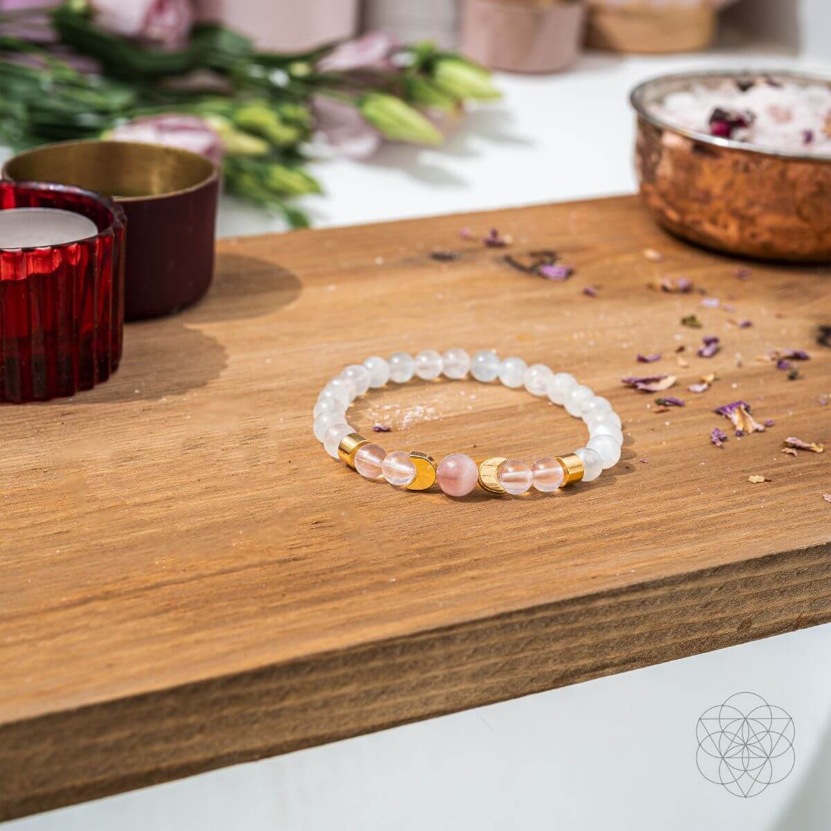 Fertility Bracelet – Crystal Bracelet for Fertility, New Beginnings & Feminine Energy