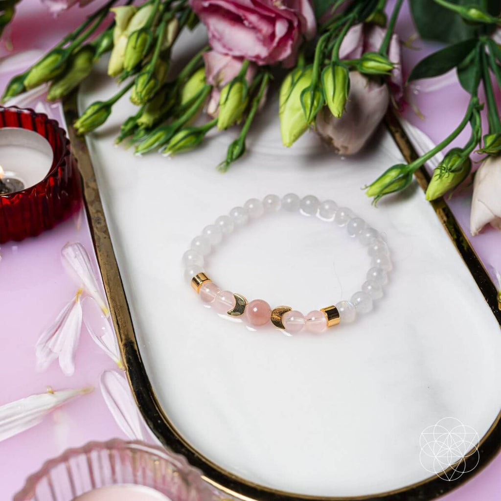 Fertility Bracelet – Crystal Bracelet for Fertility, New Beginnings & Feminine Energy