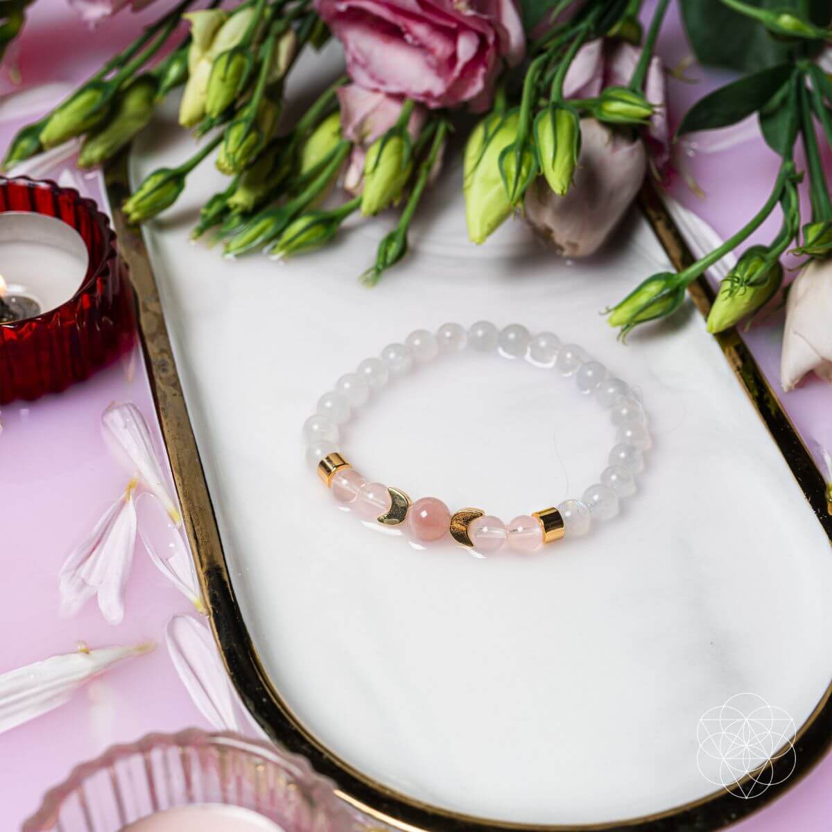 Fertility Bracelet – Crystal Bracelet for Fertility, New Beginnings & Feminine Energy