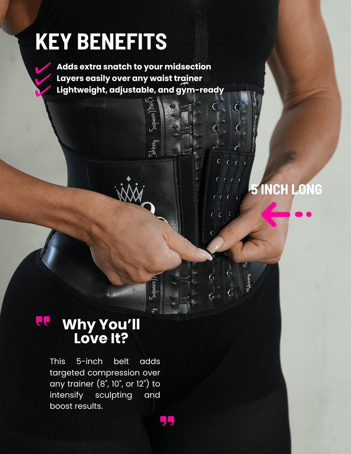 Mini Squeez Belt – Double the Compression, Double the Curves