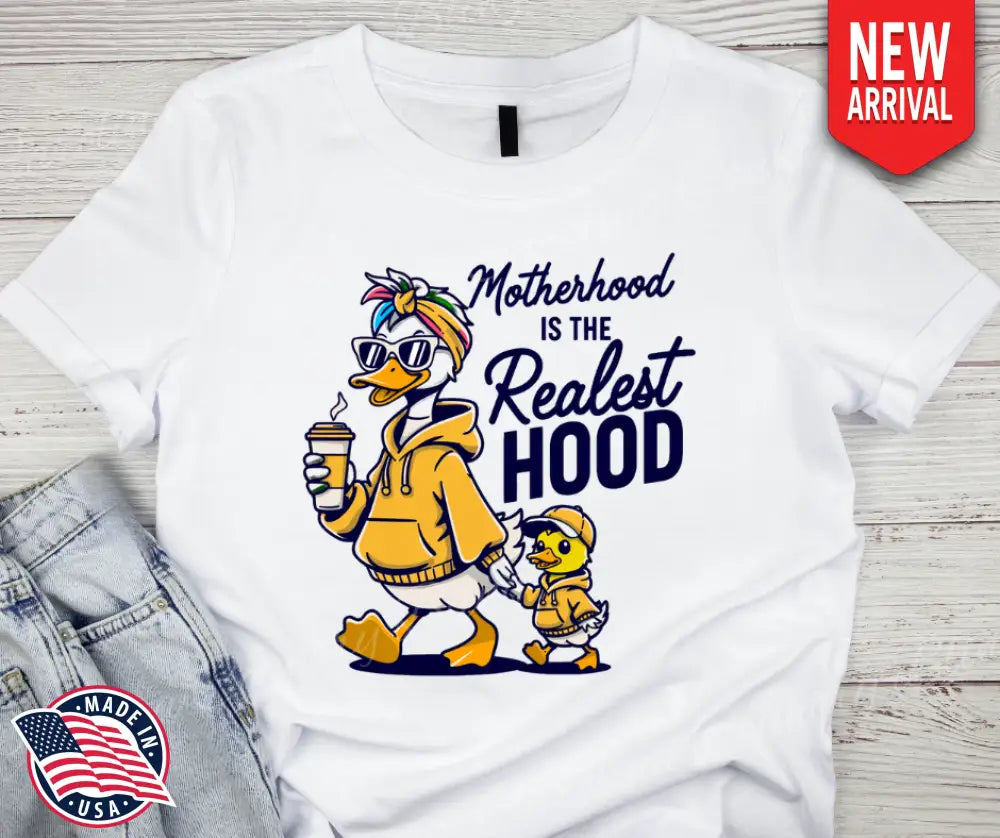 Motherhood Graphic T-Shirt – Cute Mom Gift | Short & Long Sleeve