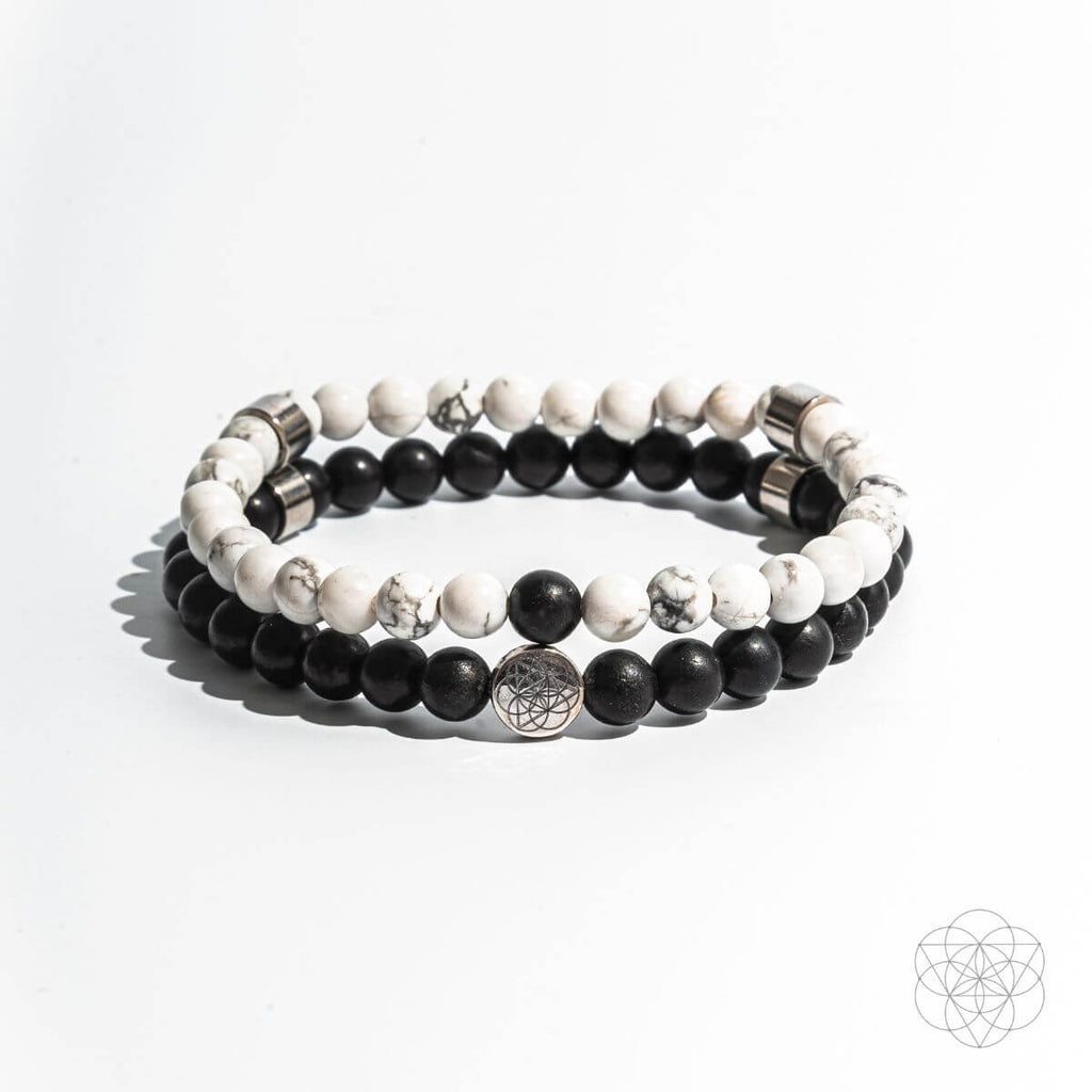 Negativity Banisher Bracelet Set – Crystal Bracelets to Repel Negative Energy & Restore Balance