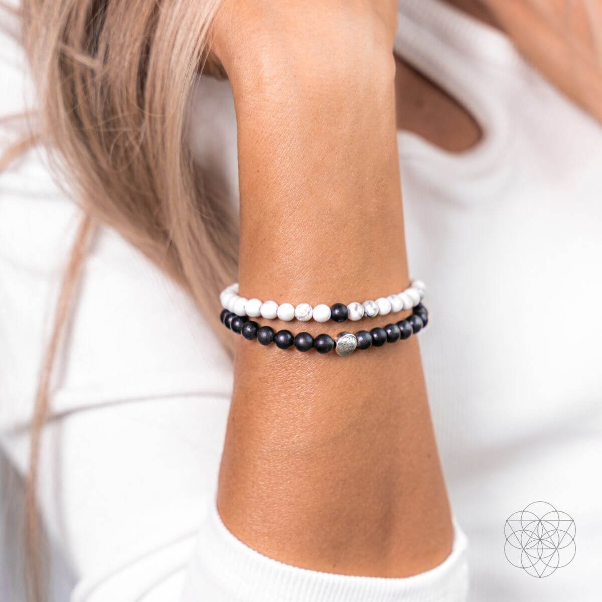Negativity Banisher Bracelet Set – Crystal Bracelets to Repel Negative Energy & Restore Balance