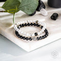 Negativity Banisher Bracelet Set – Crystal Bracelets to Repel Negative Energy & Restore Balance
