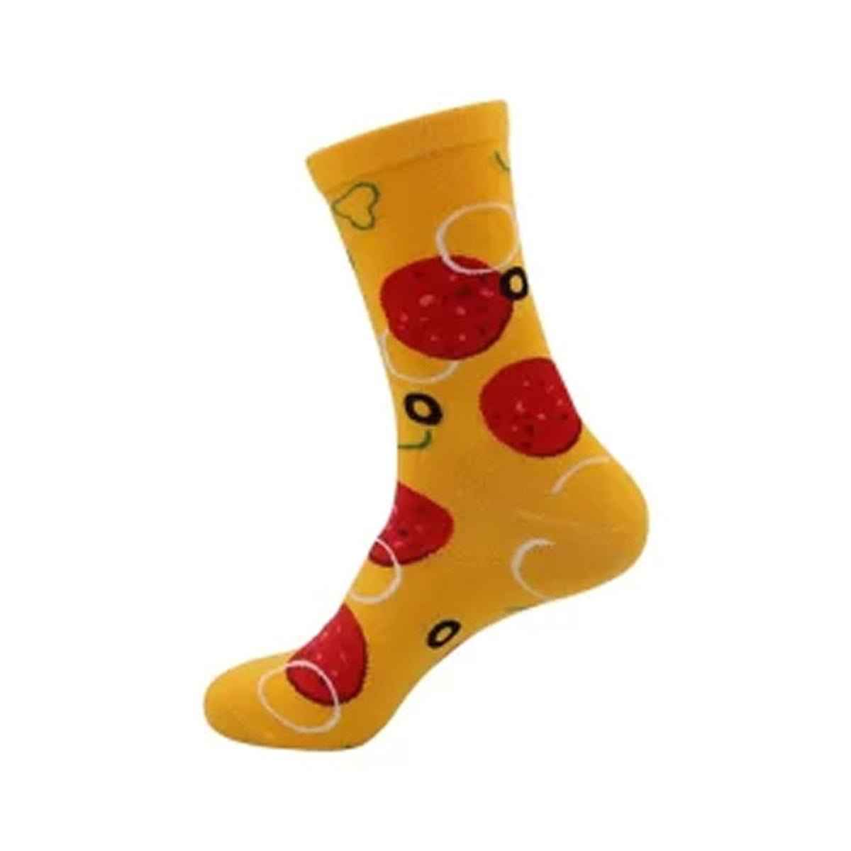 Pizza Socks Gift Box – 4 Pairs of Food-Themed Socks