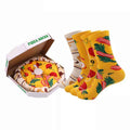 Pizza Socks Gift Box – 4 Pairs of Food-Themed Socks