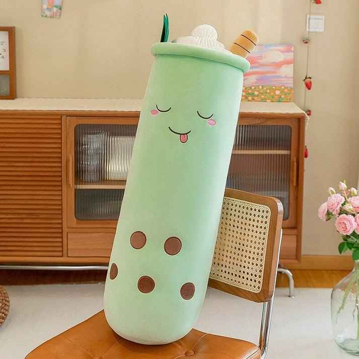 Boba Stuffed Animal – Kawaii Bubble Tea Plush Toy | Cute Room Decor