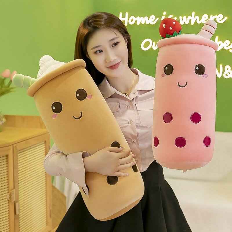 Boba Stuffed Animal – Kawaii Bubble Tea Plush Toy | Cute Room Decor