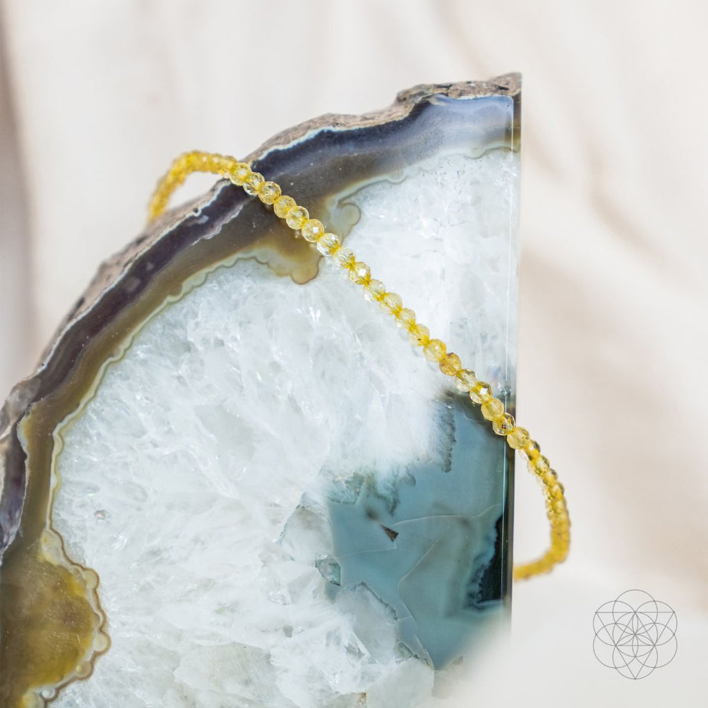 The Abundance Anklet – Crystal Anklet for Wealth, Prosperity & Manifestation