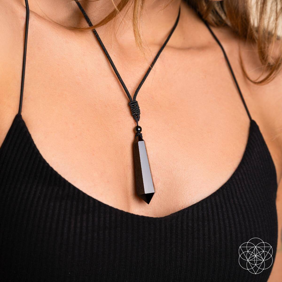 The Black Obsidian Talisman of Protection – Powerful Shield Against Negative Energy