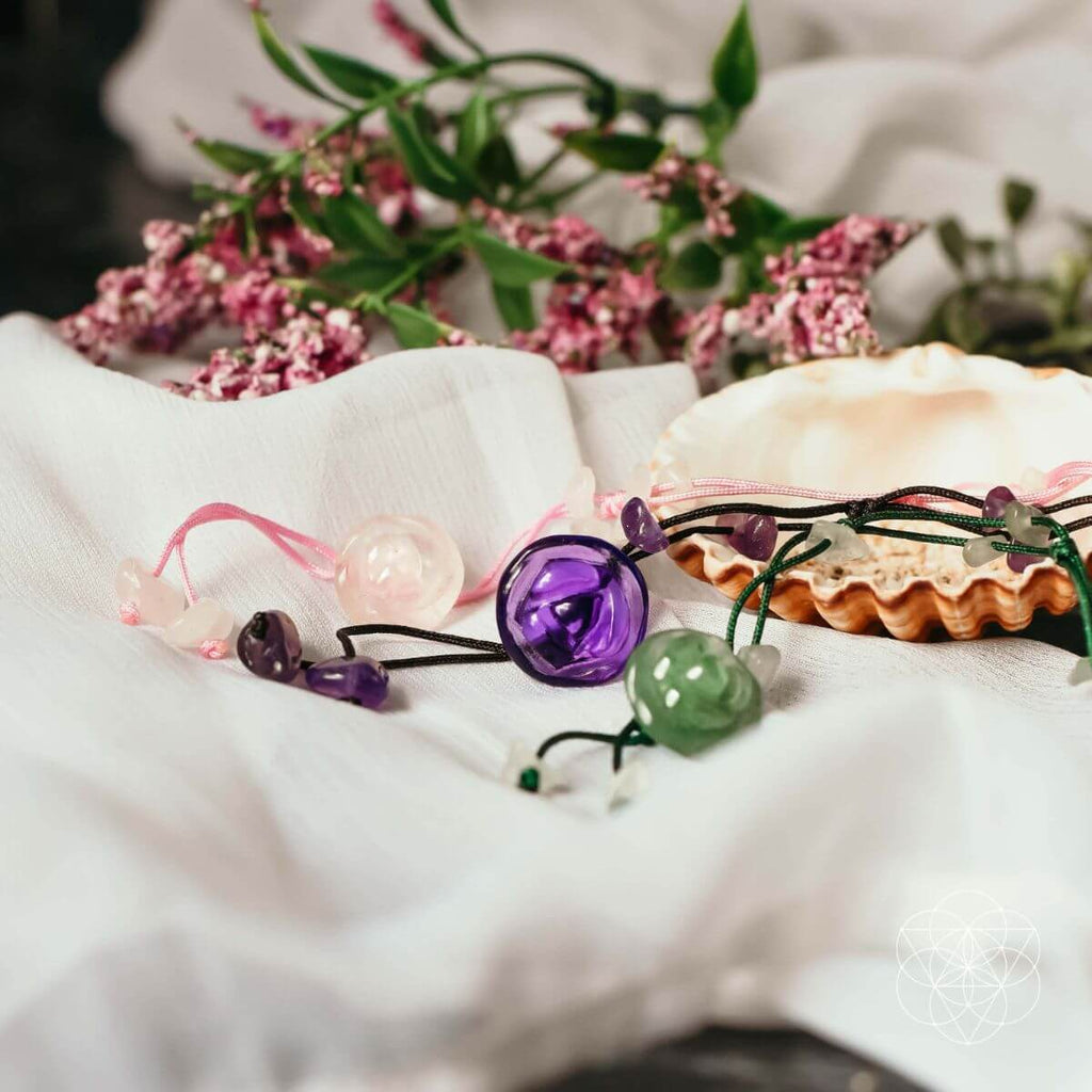 The Emotional Healing Anklet – Crystal Anklet for Grief Relief & Emotional Balance