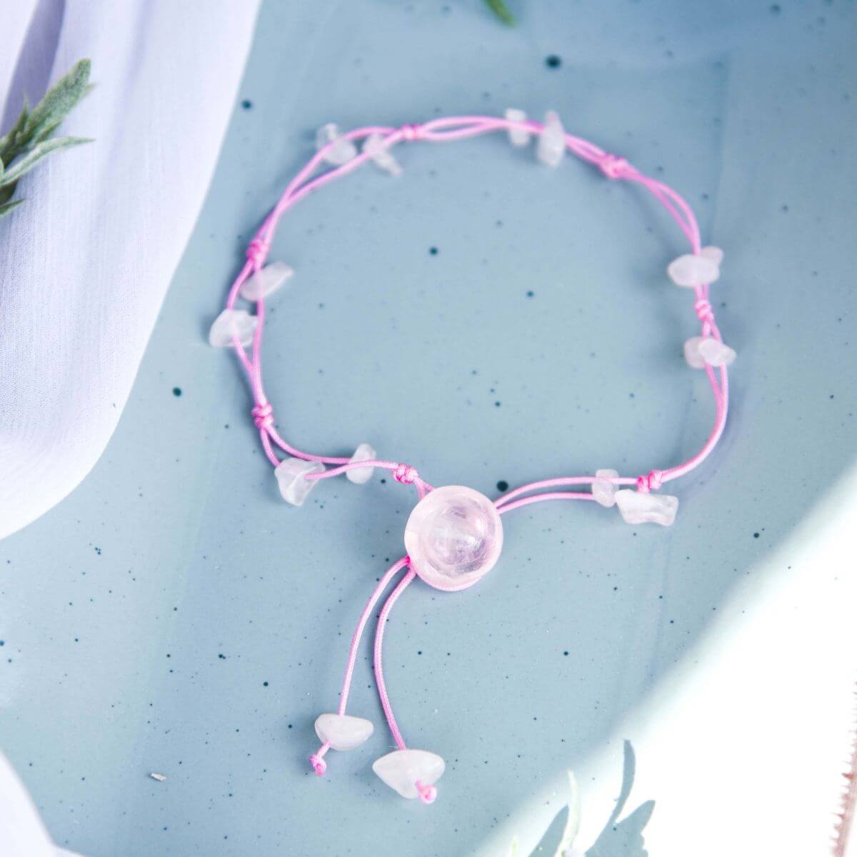 The Emotional Healing Anklet – Crystal Anklet for Grief Relief & Emotional Balance