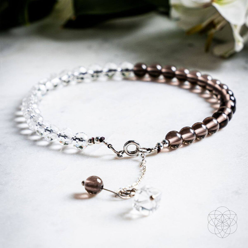 The Energy Shield Anklet – Crystal Anklet for Aura Protection & Negative Energy Blocking