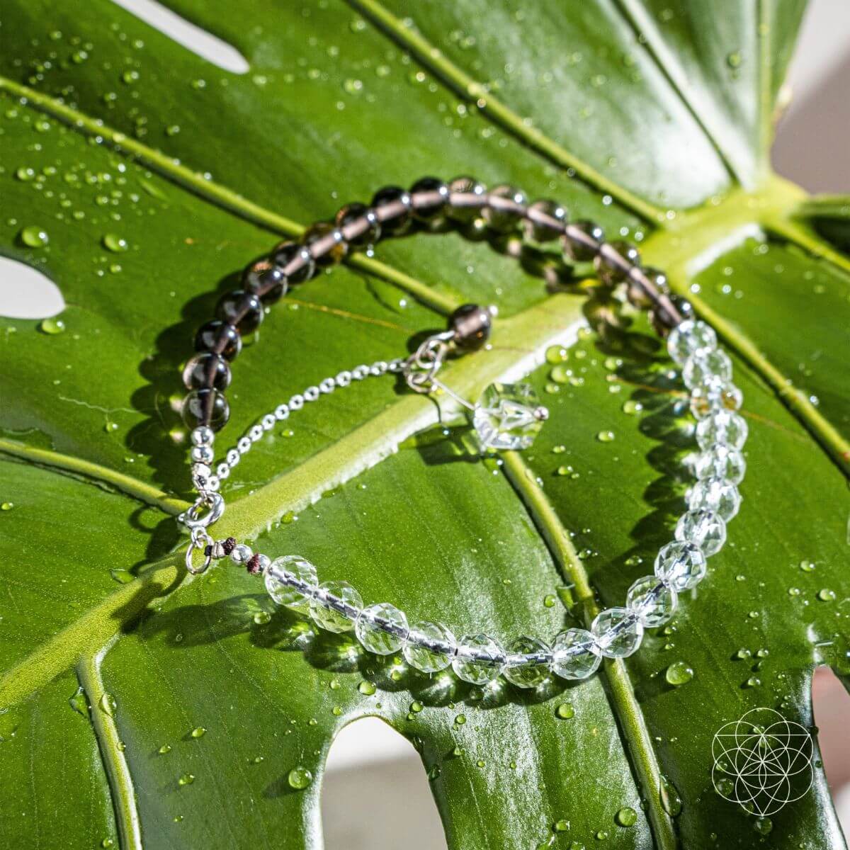 The Energy Shield Anklet – Crystal Anklet for Aura Protection & Negative Energy Blocking