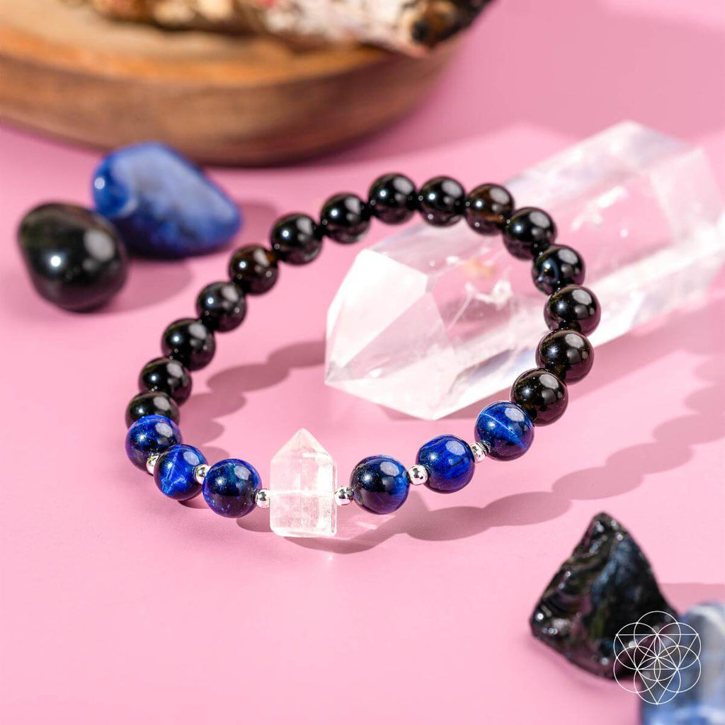 The Negativity Filter Bracelet – Crystal Bracelet to Filter & Block Negative Energy