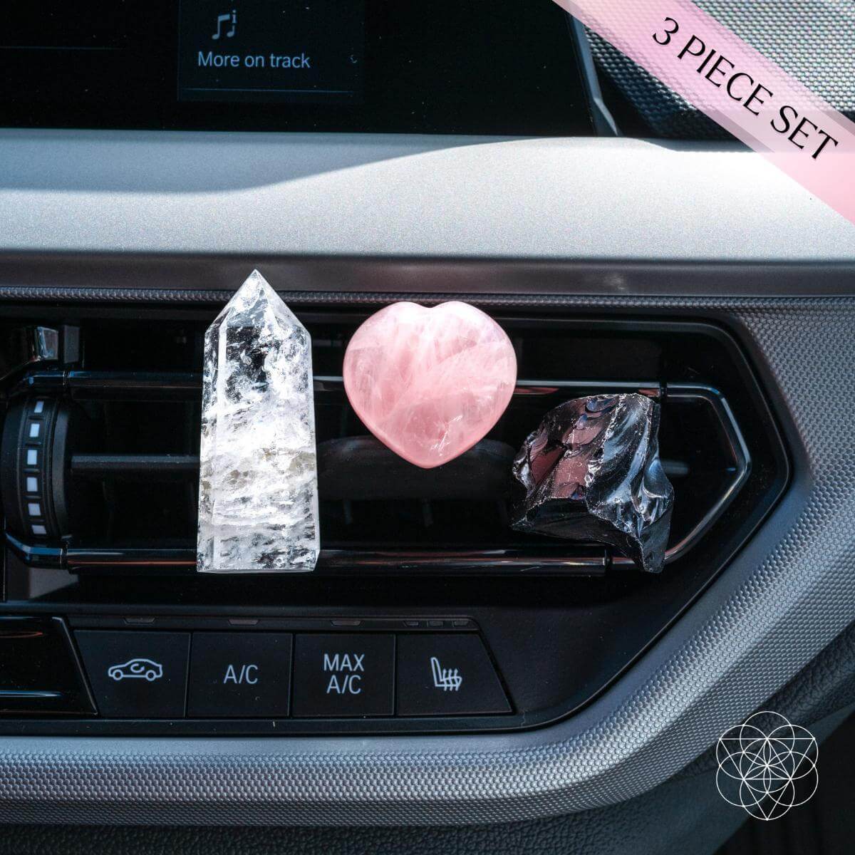 Ultimate Car Protection Trinity – Complete Crystal Set for Safe Travels & Protection