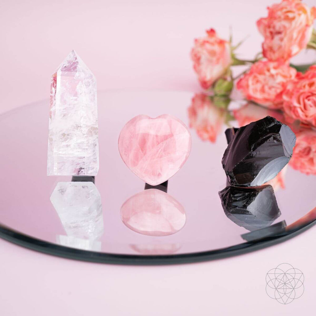Ultimate Car Protection Trinity – Complete Crystal Set for Safe Travels & Protection
