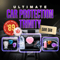 Ultimate Car Protection Trinity – Complete Crystal Set for Safe Travels & Protection