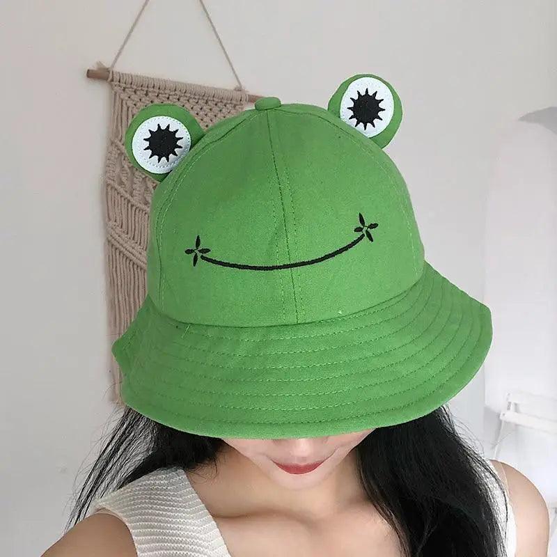 Frog Bucket Hat for Adults & Kids