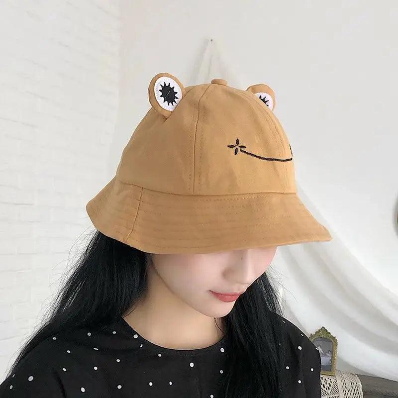 Frog Bucket Hat for Adults & Kids
