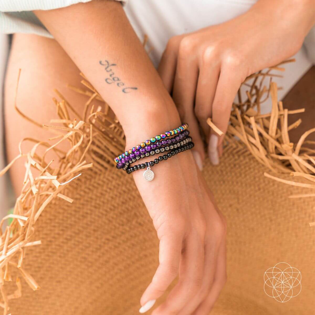 Veil of Protection – The Absolute Crystal Bracelet Set for Total Spiritual Shielding