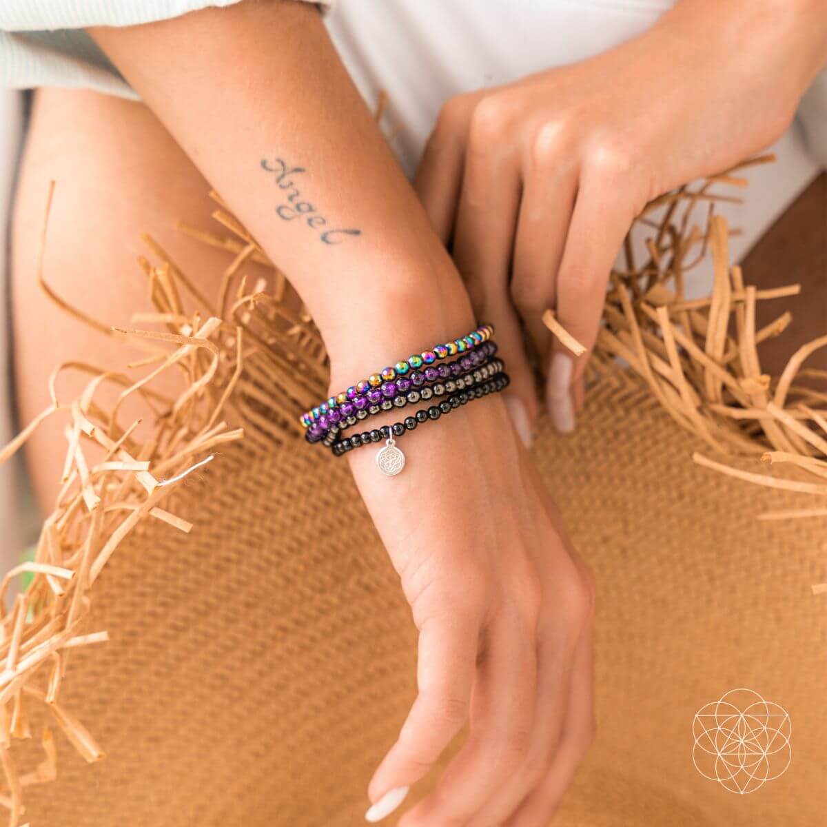 Veil of Protection – The Absolute Crystal Bracelet Set for Total Spiritual Shielding